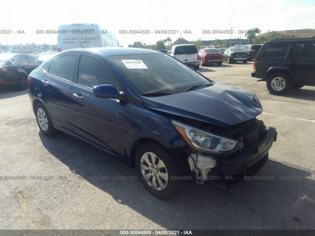 HYUNDAI ACCENT 2016 kmhct4aexgu032409