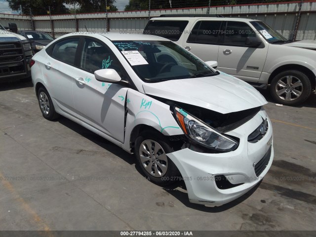 HYUNDAI ACCENT 2016 kmhct4aexgu074966