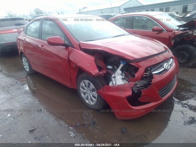 HYUNDAI ACCENT 2016 kmhct4aexgu101731