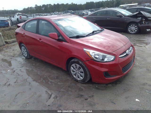 HYUNDAI ACCENT 2016 kmhct4aexgu104418