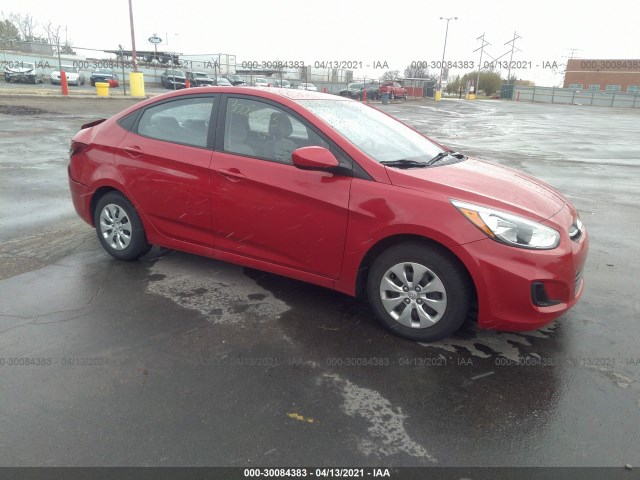 HYUNDAI ACCENT 2016 kmhct4aexgu106167