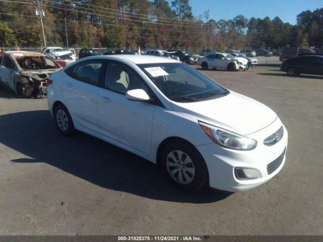 HYUNDAI ACCENT 2016 kmhct4aexgu157796