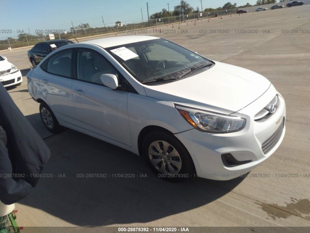 HYUNDAI ACCENT 2016 kmhct4aexgu158110