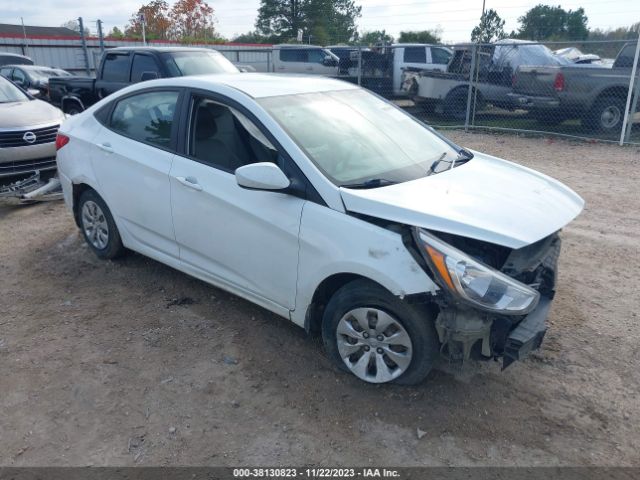 HYUNDAI ACCENT 2016 kmhct4aexgu165607