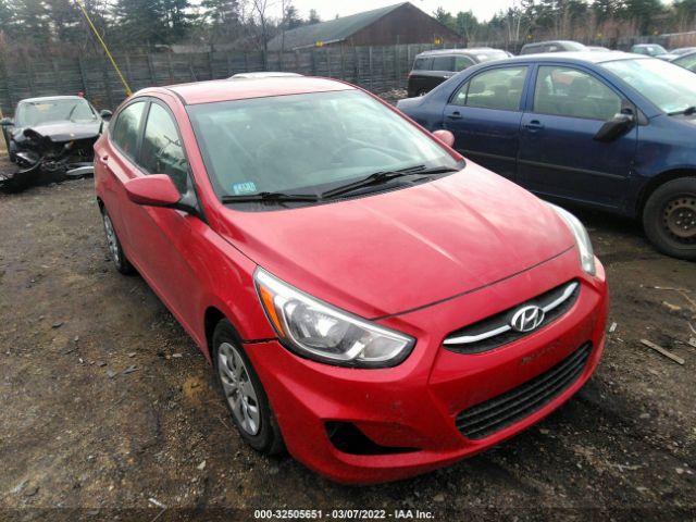 HYUNDAI ACCENT 2016 kmhct4aexgu976792