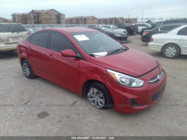 HYUNDAI ACCENT 2017 kmhct4aexhu185633