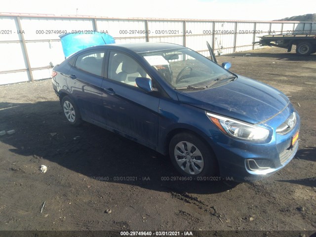 HYUNDAI ACCENT 2017 kmhct4aexhu199919