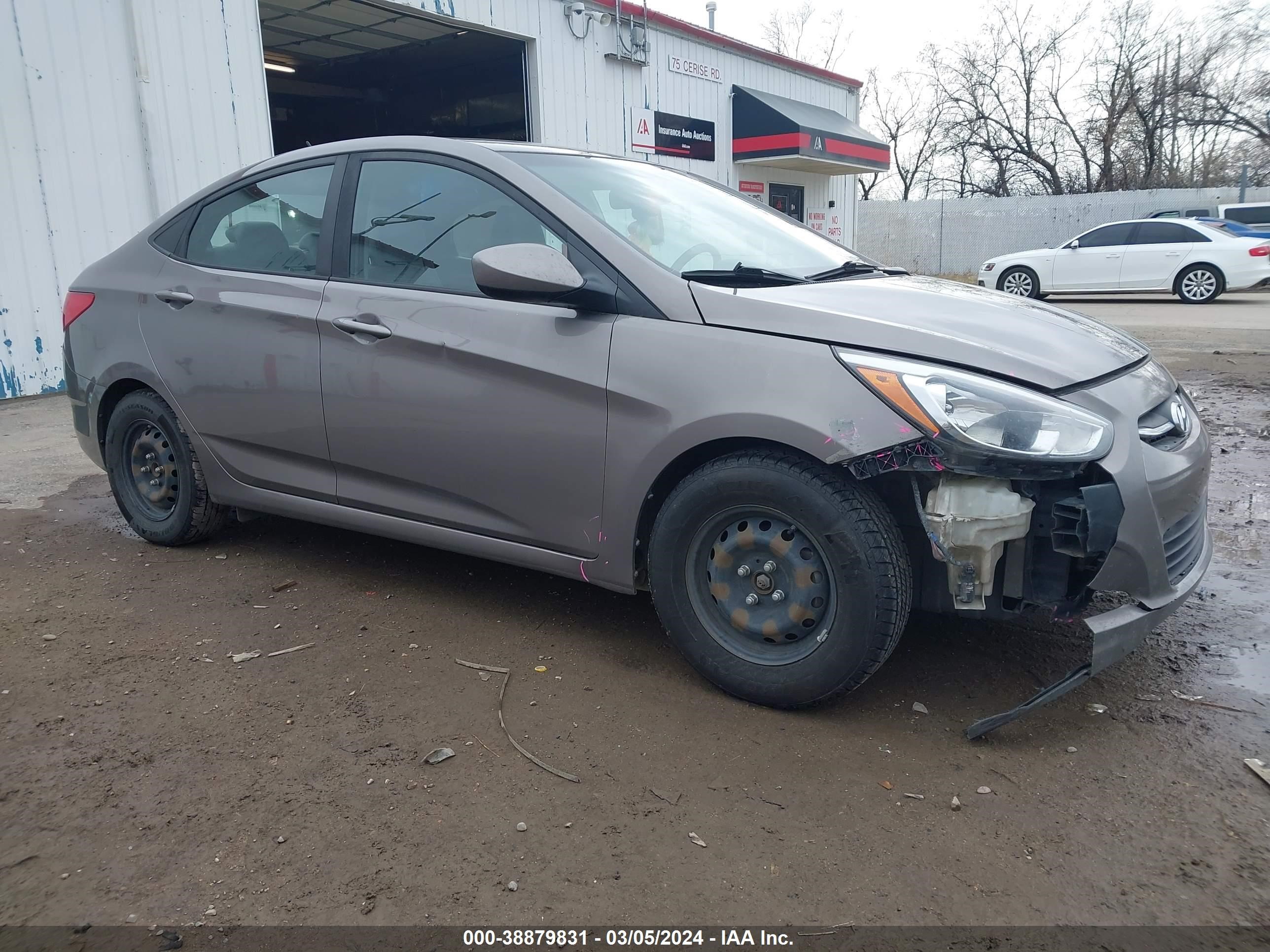 HYUNDAI ACCENT 2017 kmhct4aexhu388909