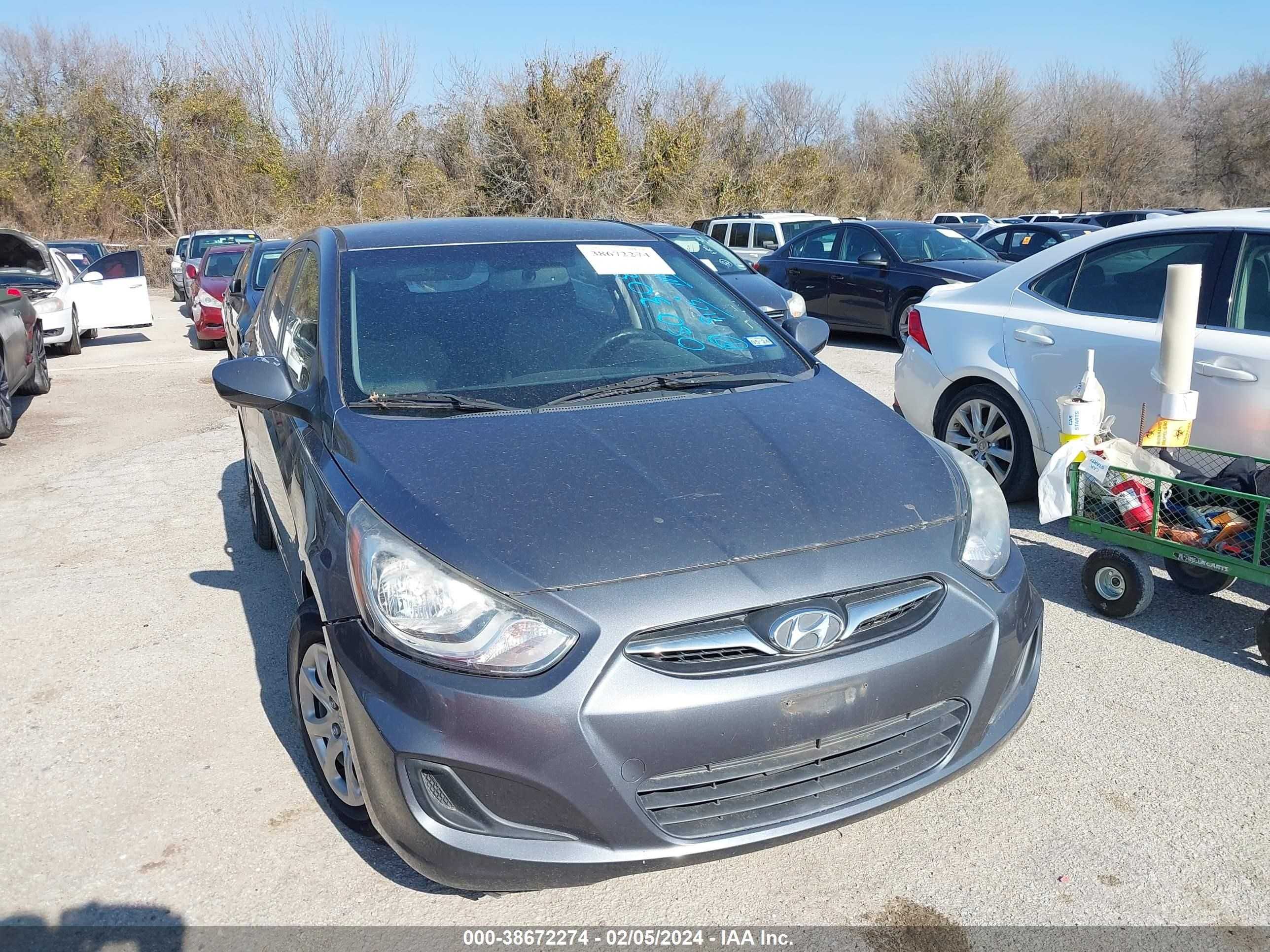 HYUNDAI ACCENT 2013 kmhct5ae0du080308