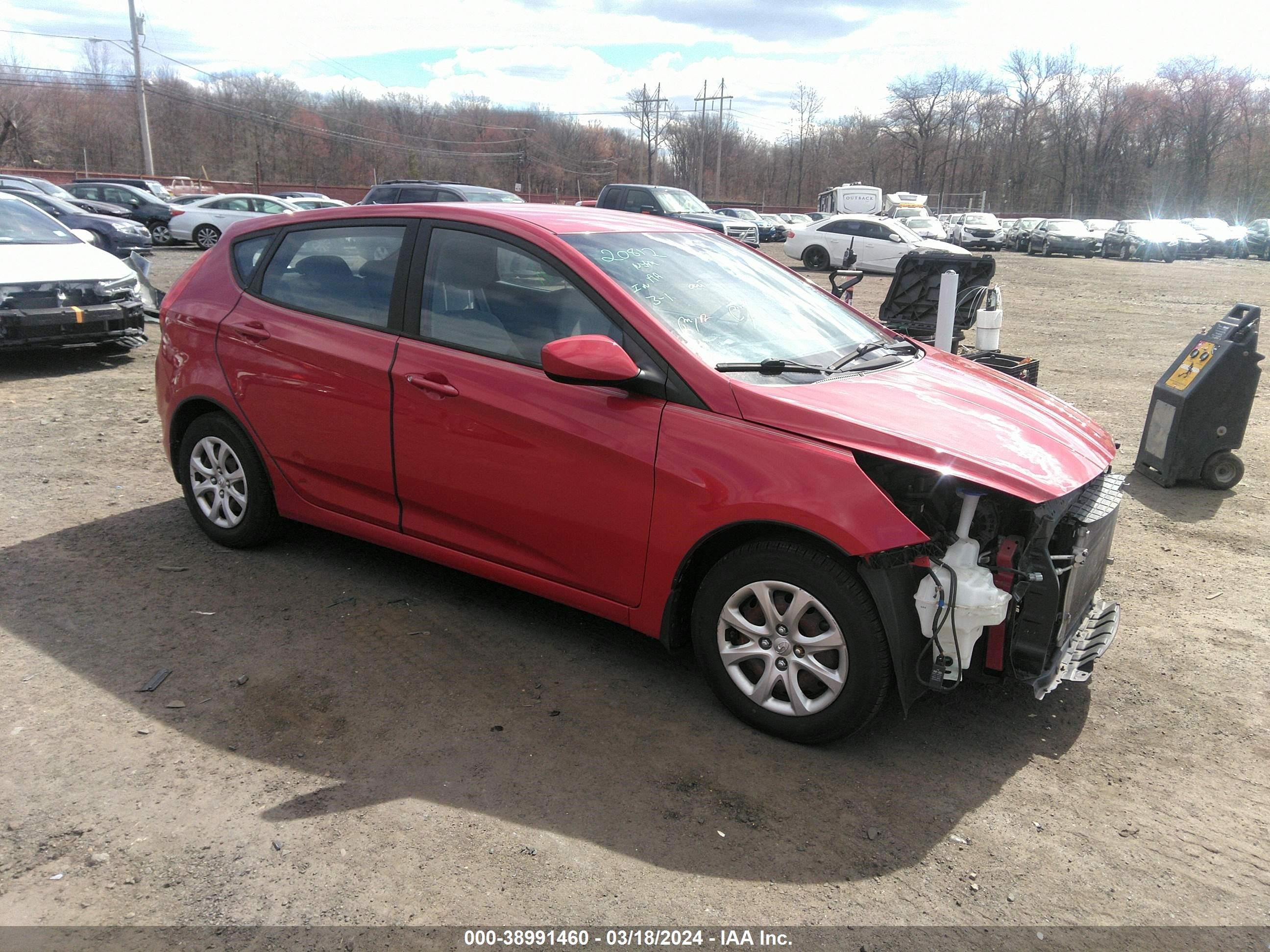 HYUNDAI ACCENT 2013 kmhct5ae0du112108