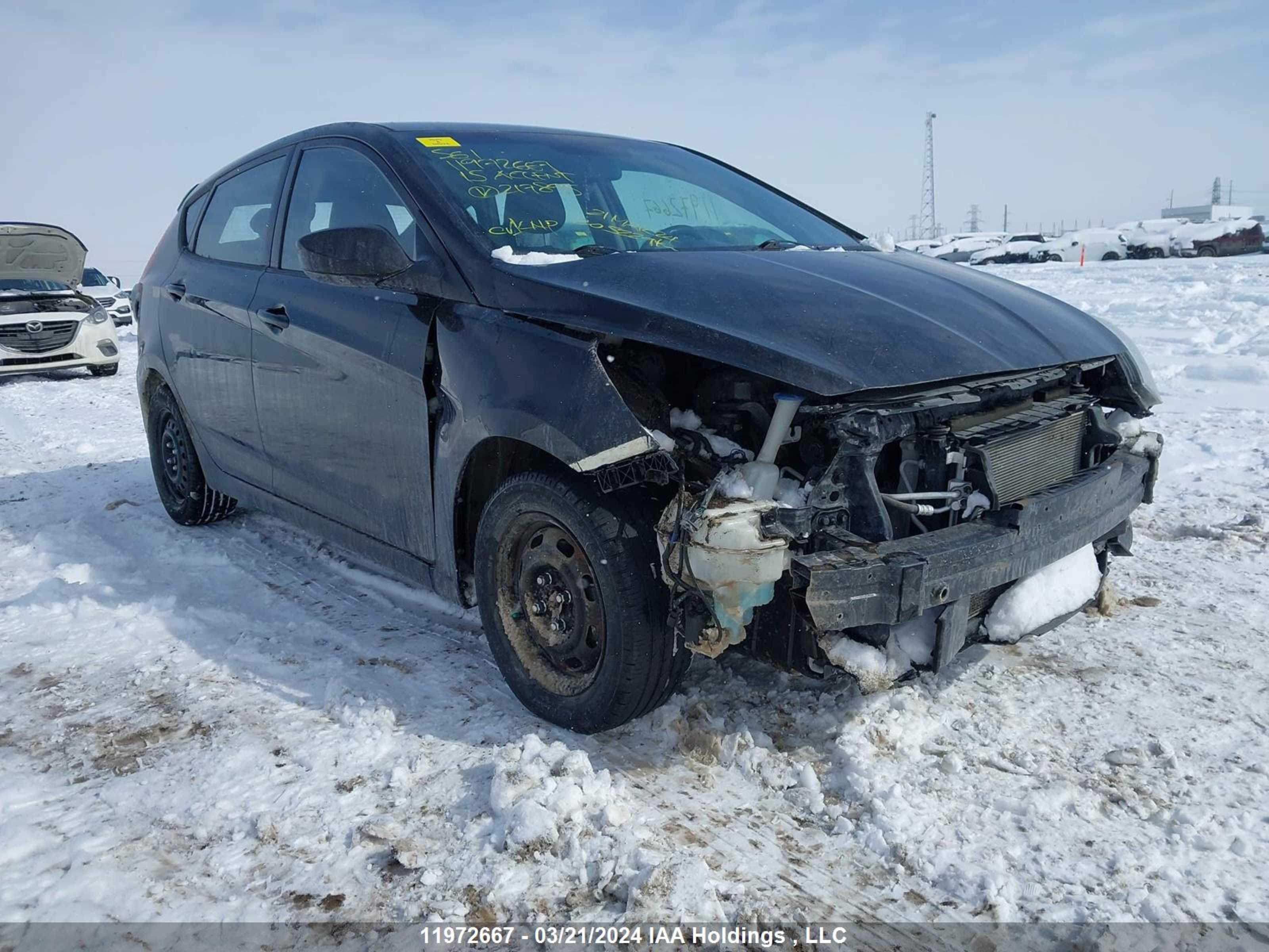 HYUNDAI ACCENT 2015 kmhct5ae0fu217895