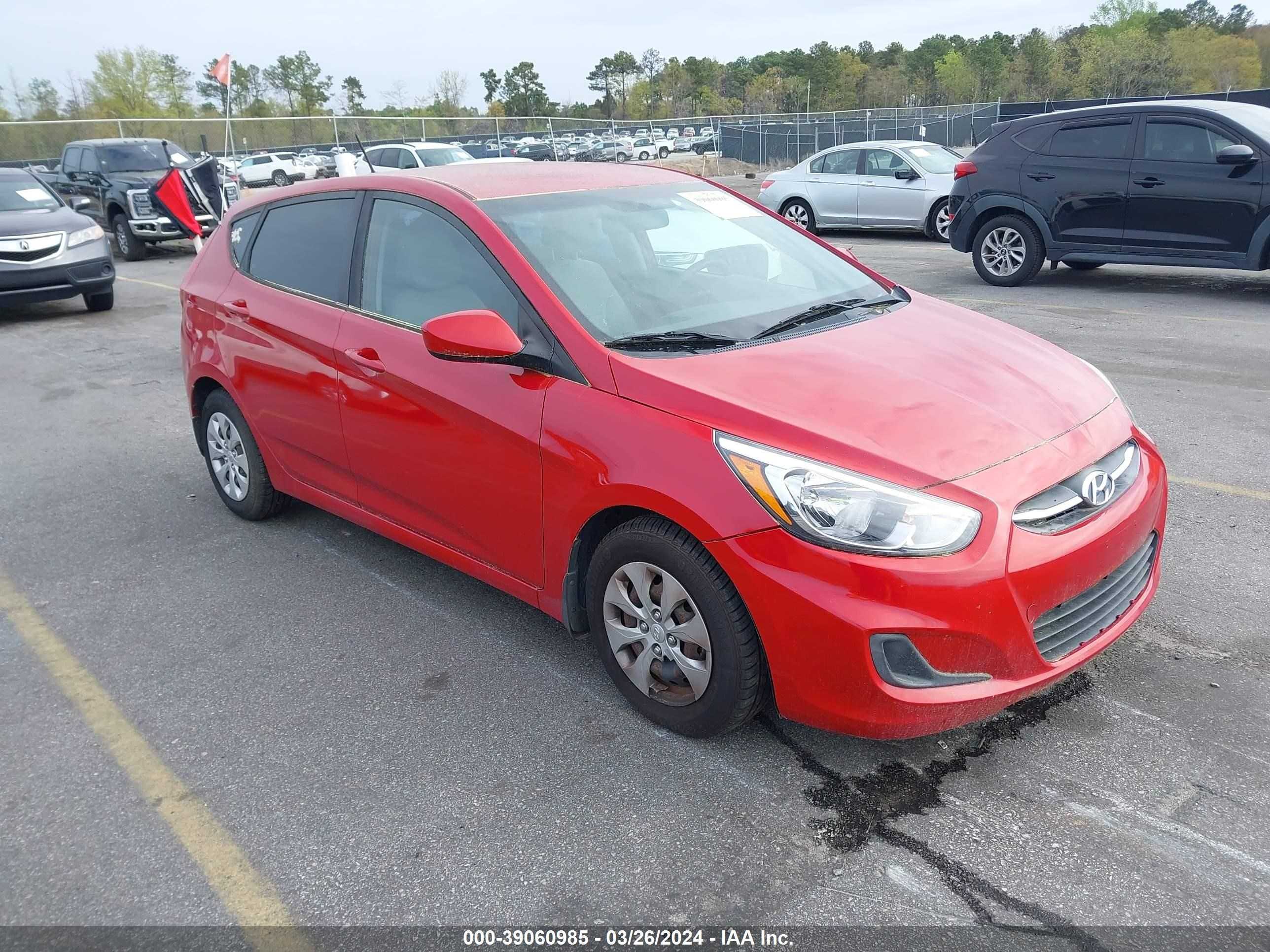 HYUNDAI ACCENT 2016 kmhct5ae0gu294235