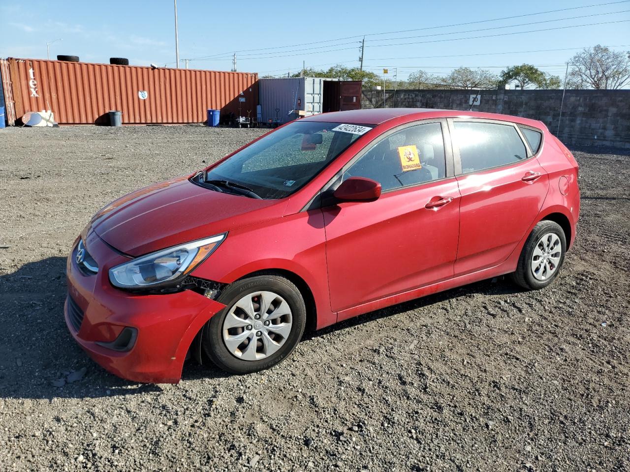 HYUNDAI ACCENT 2017 kmhct5ae0hu320267