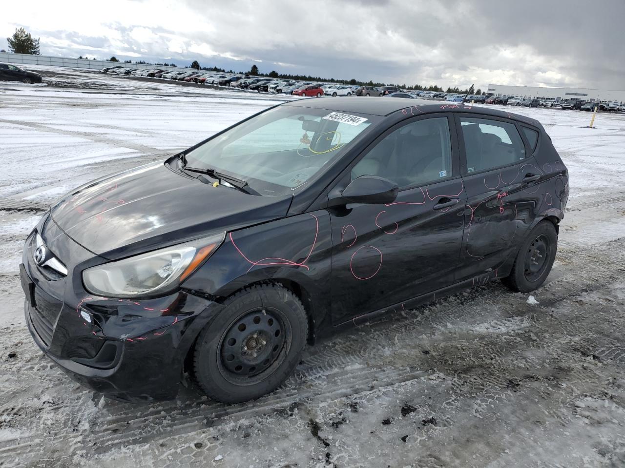 HYUNDAI ACCENT 2014 kmhct5ae1eu171461