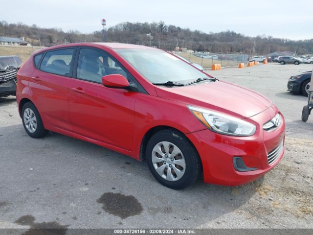 HYUNDAI ACCENT 2016 kmhct5ae1gu260224