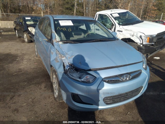 HYUNDAI ACCENT 2013 kmhct5ae2du114393