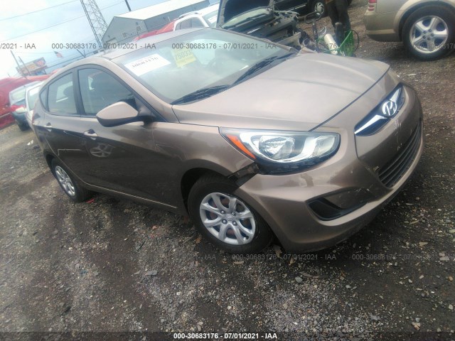 HYUNDAI ACCENT 2013 kmhct5ae3du072882