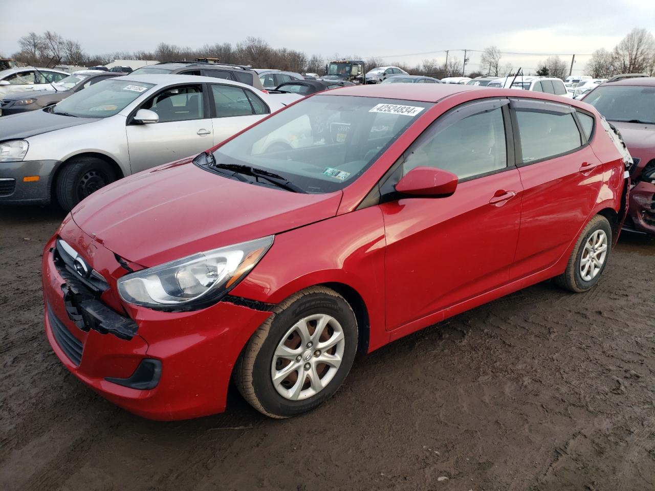 HYUNDAI ACCENT 2014 kmhct5ae3eu153530