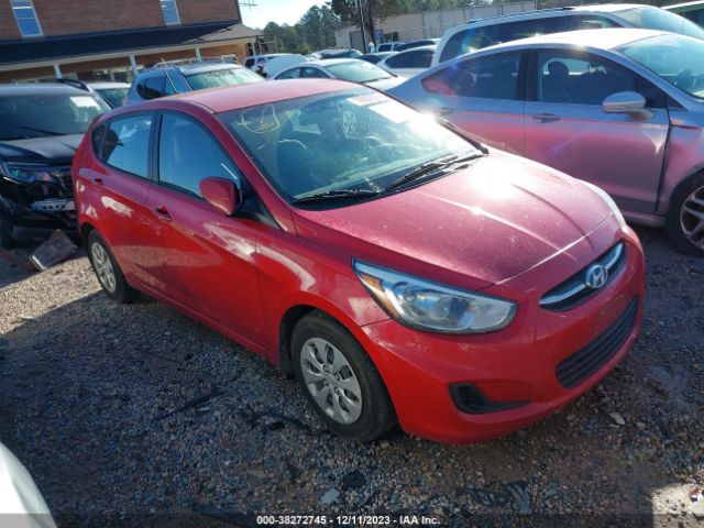 HYUNDAI ACCENT 2016 kmhct5ae3gu236877