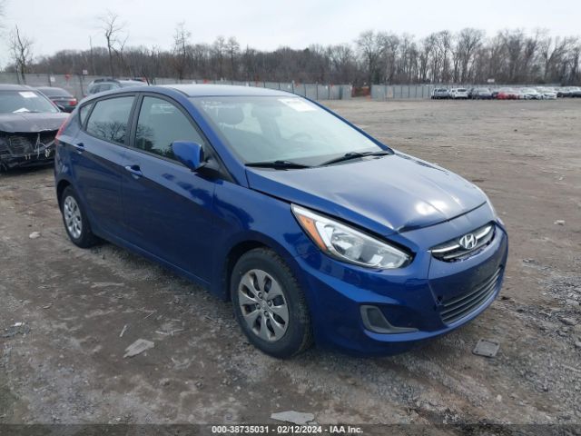 HYUNDAI ACCENT 2016 kmhct5ae3gu288235