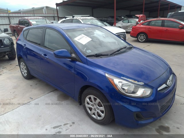 HYUNDAI ACCENT 2013 kmhct5ae5du123332