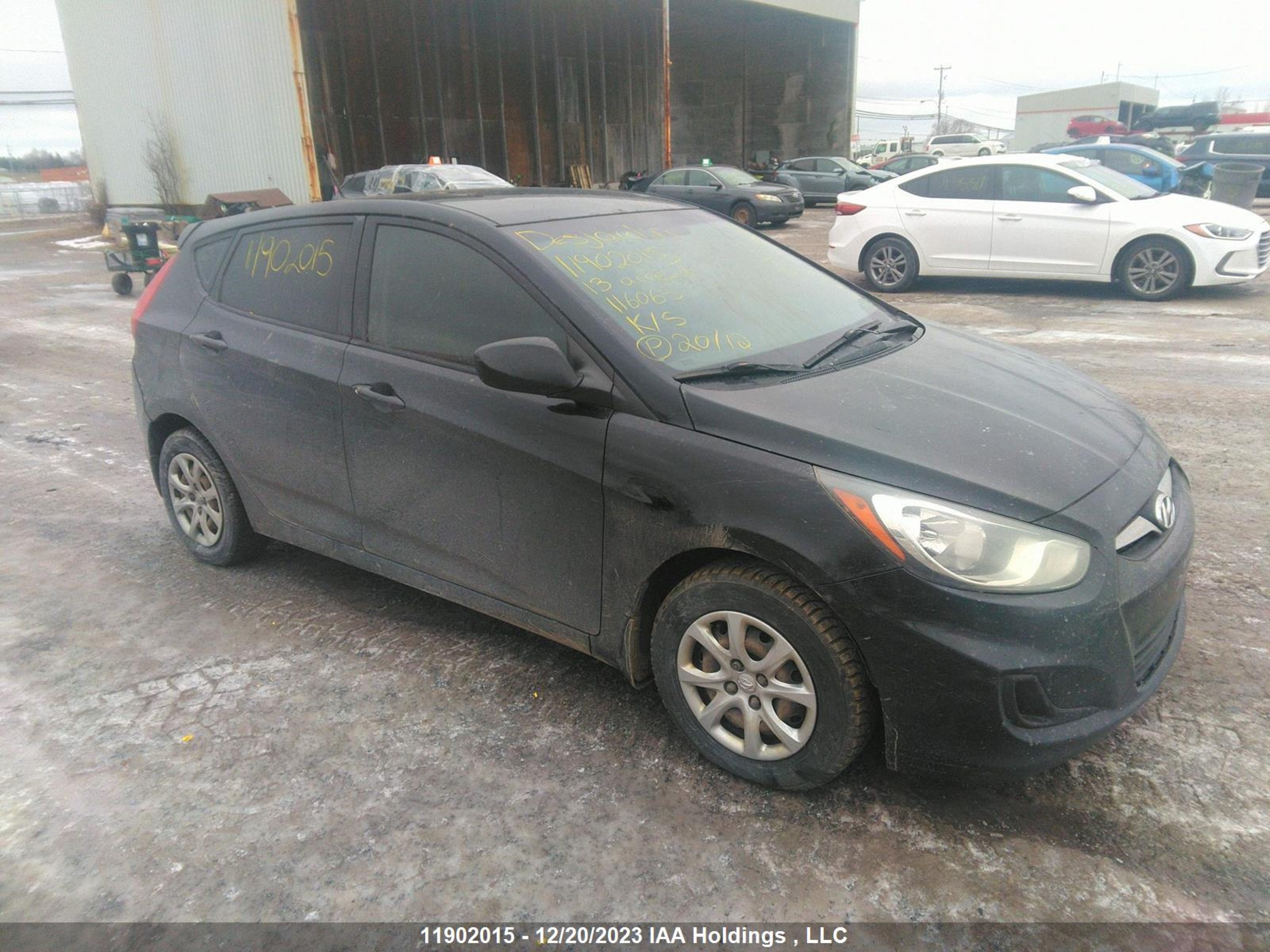 HYUNDAI ACCENT 2013 kmhct5ae6du116065