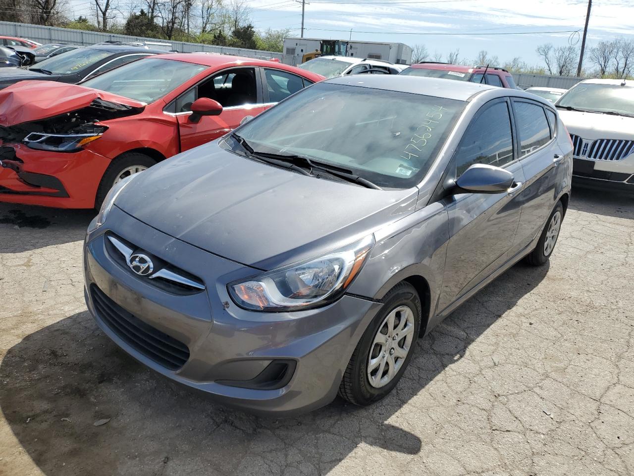 HYUNDAI ACCENT 2014 kmhct5ae6eu190507