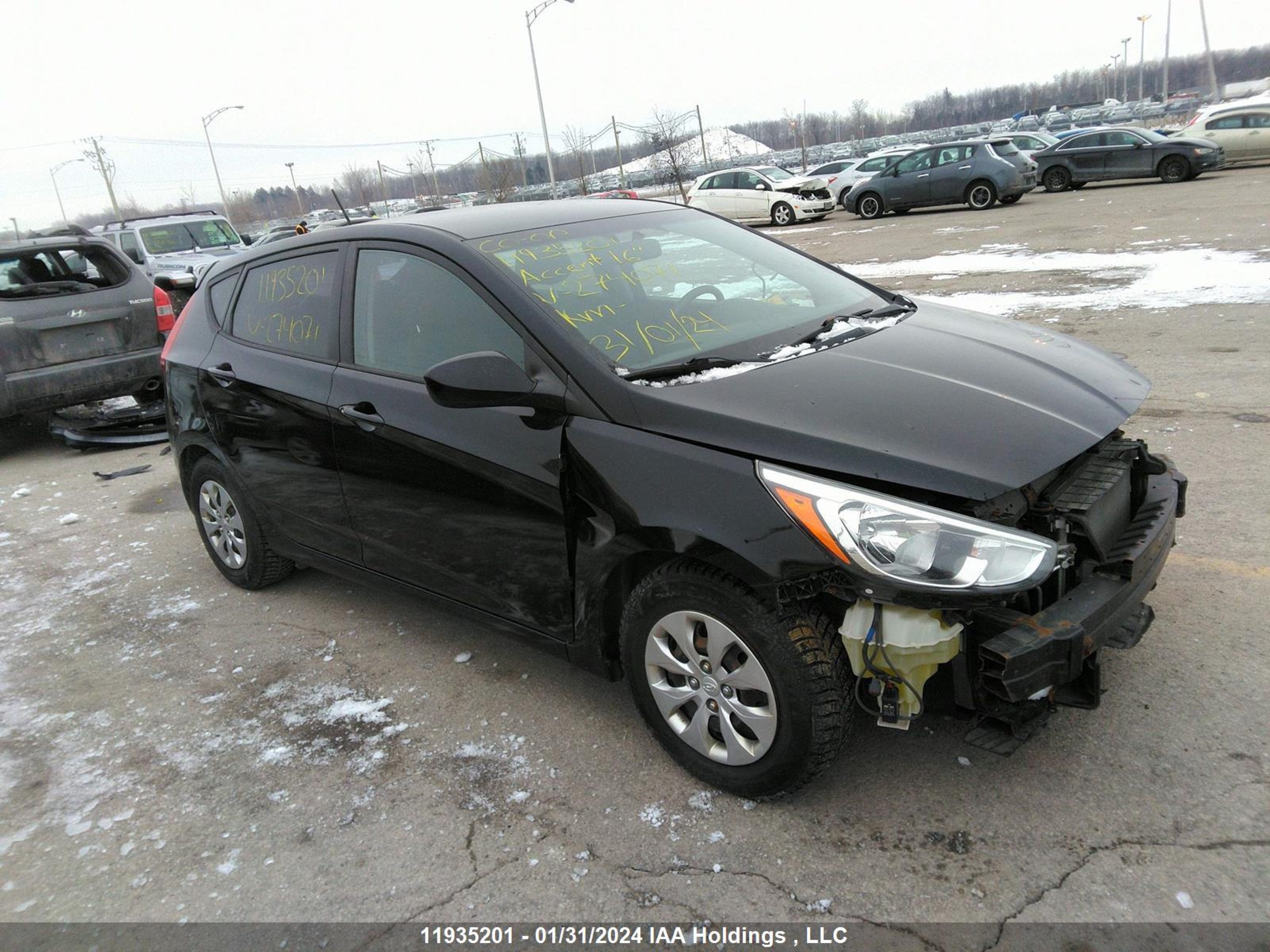 HYUNDAI ACCENT 2016 kmhct5ae6gu274071