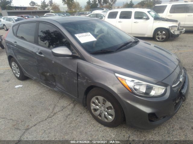 HYUNDAI ACCENT 2016 kmhct5ae6gu278427