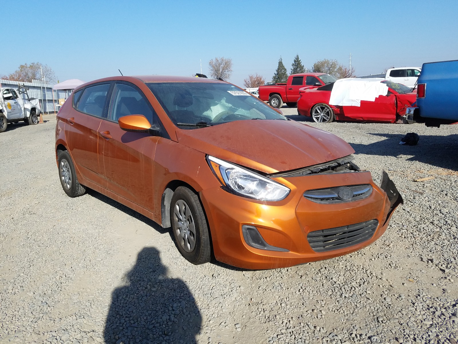 HYUNDAI ACCENT SE 2017 kmhct5ae6hu300444