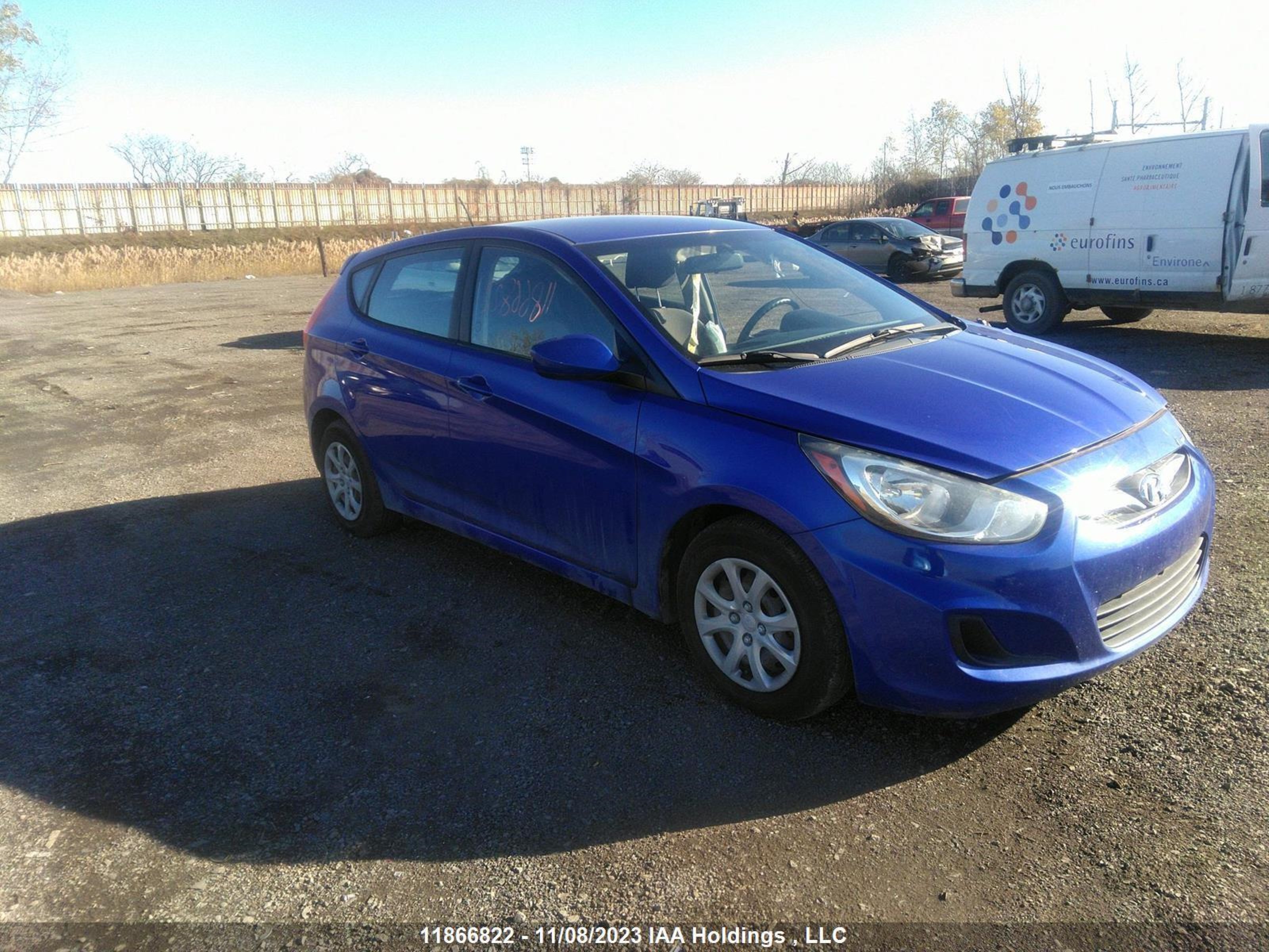 HYUNDAI ACCENT 2014 kmhct5ae7eu149223