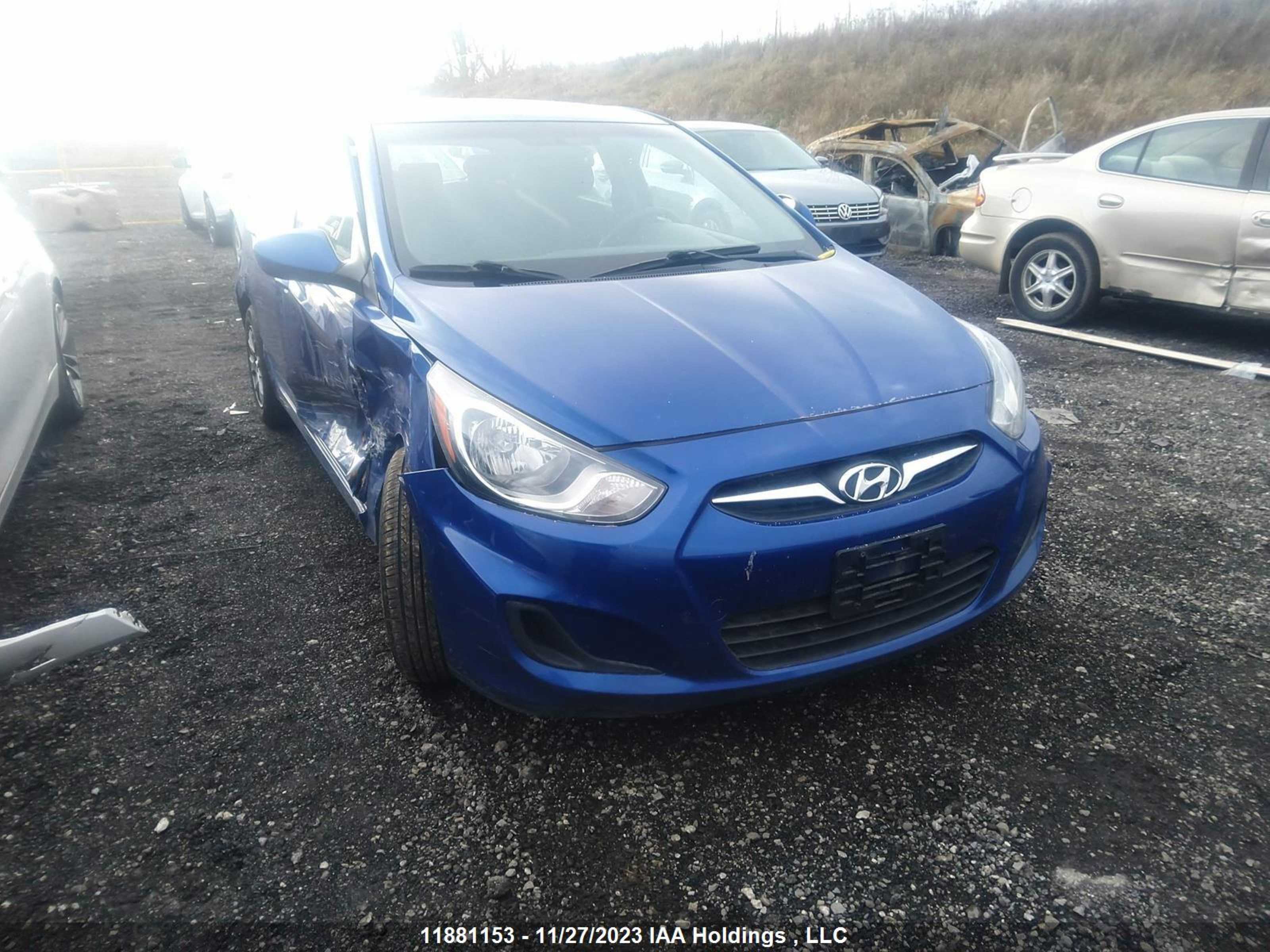 HYUNDAI ACCENT 2014 kmhct5ae7eu179418