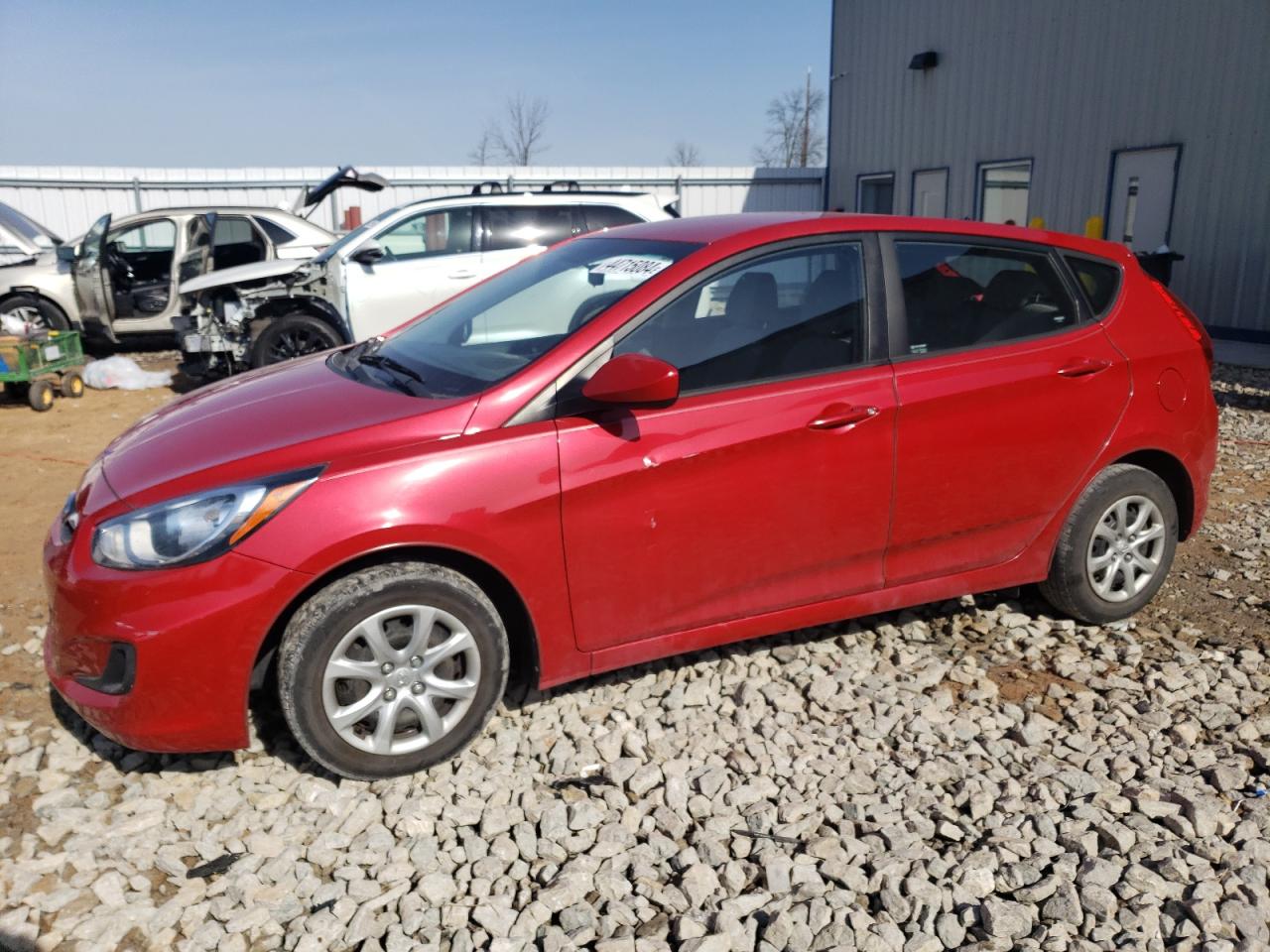 HYUNDAI ACCENT 2014 kmhct5ae7eu182240