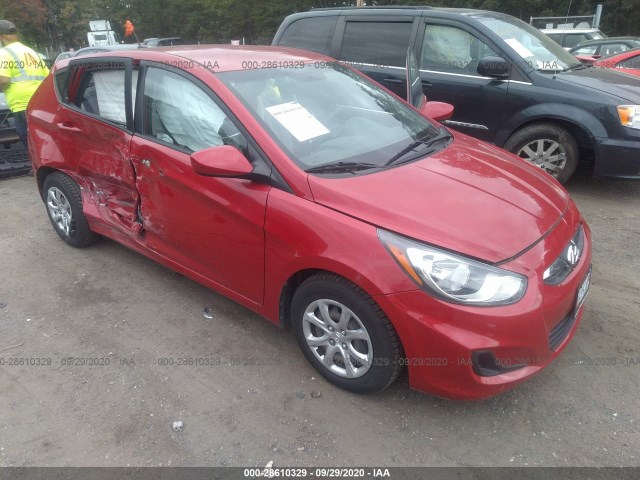 HYUNDAI ACCENT 2014 kmhct5ae7eu190547