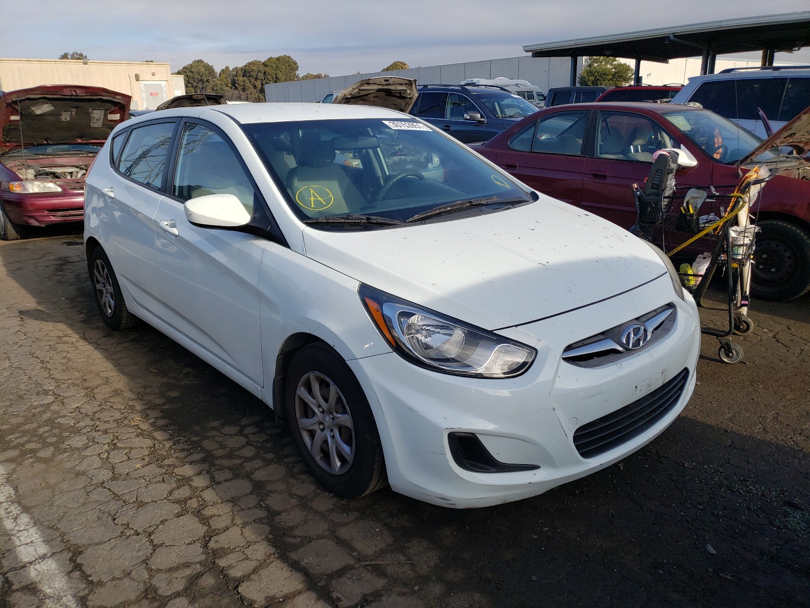 HYUNDAI ACCENT GLS 2012 kmhct5ae8cu054800