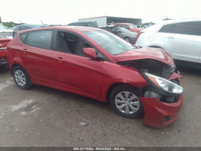 HYUNDAI ACCENT 2016 kmhct5ae8gu255733