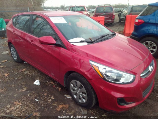 HYUNDAI ACCENT 2016 kmhct5ae8gu272287