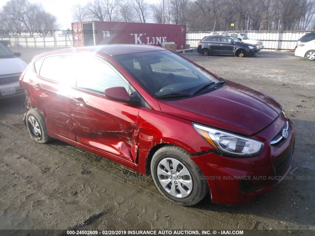 HYUNDAI ACCENT 2017 kmhct5ae8hu357129