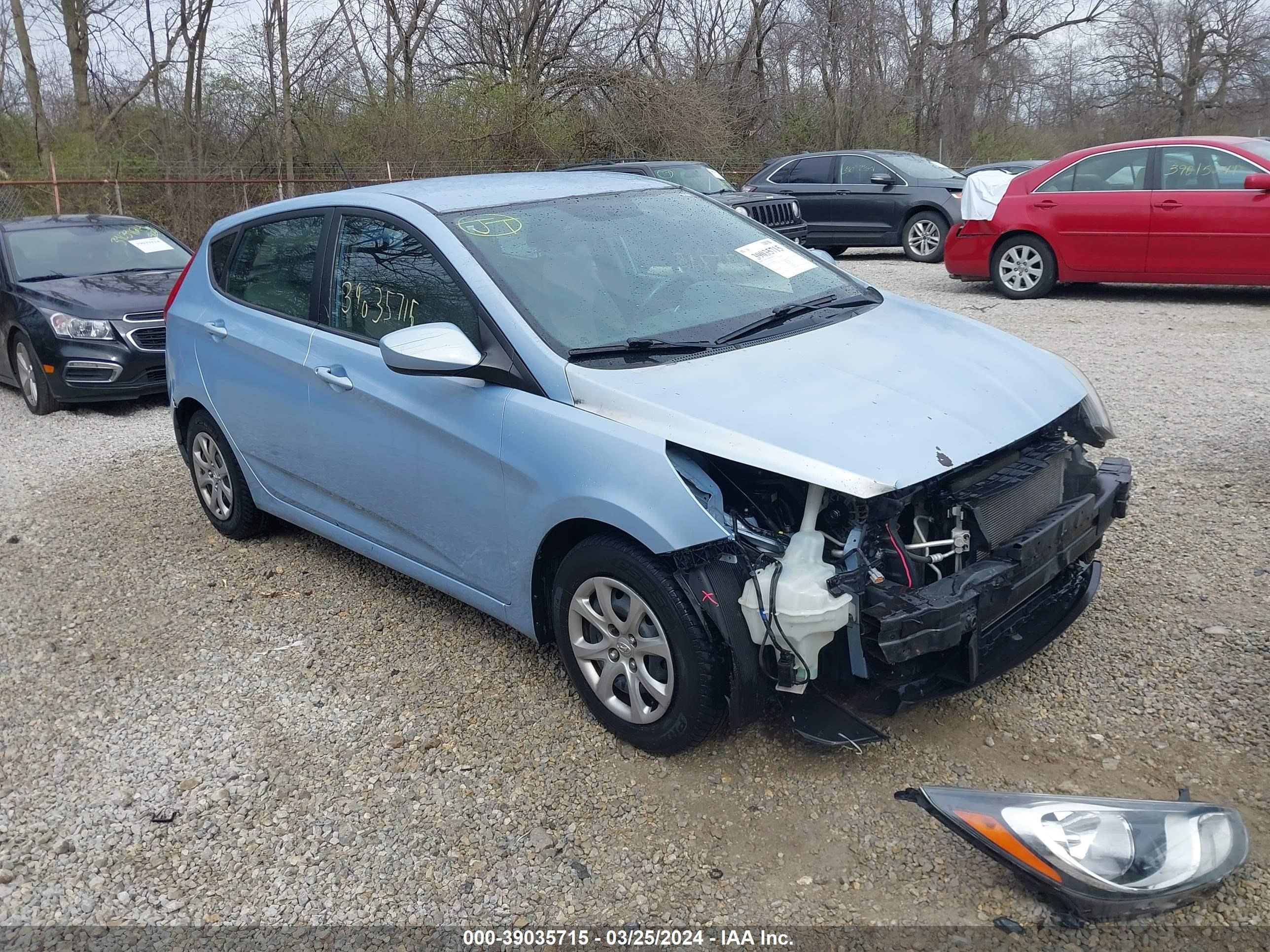 HYUNDAI ACCENT 2014 kmhct5ae9eu165584