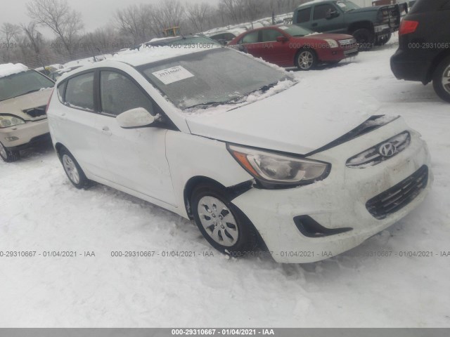 HYUNDAI ACCENT 2017 kmhct5ae9hu312491