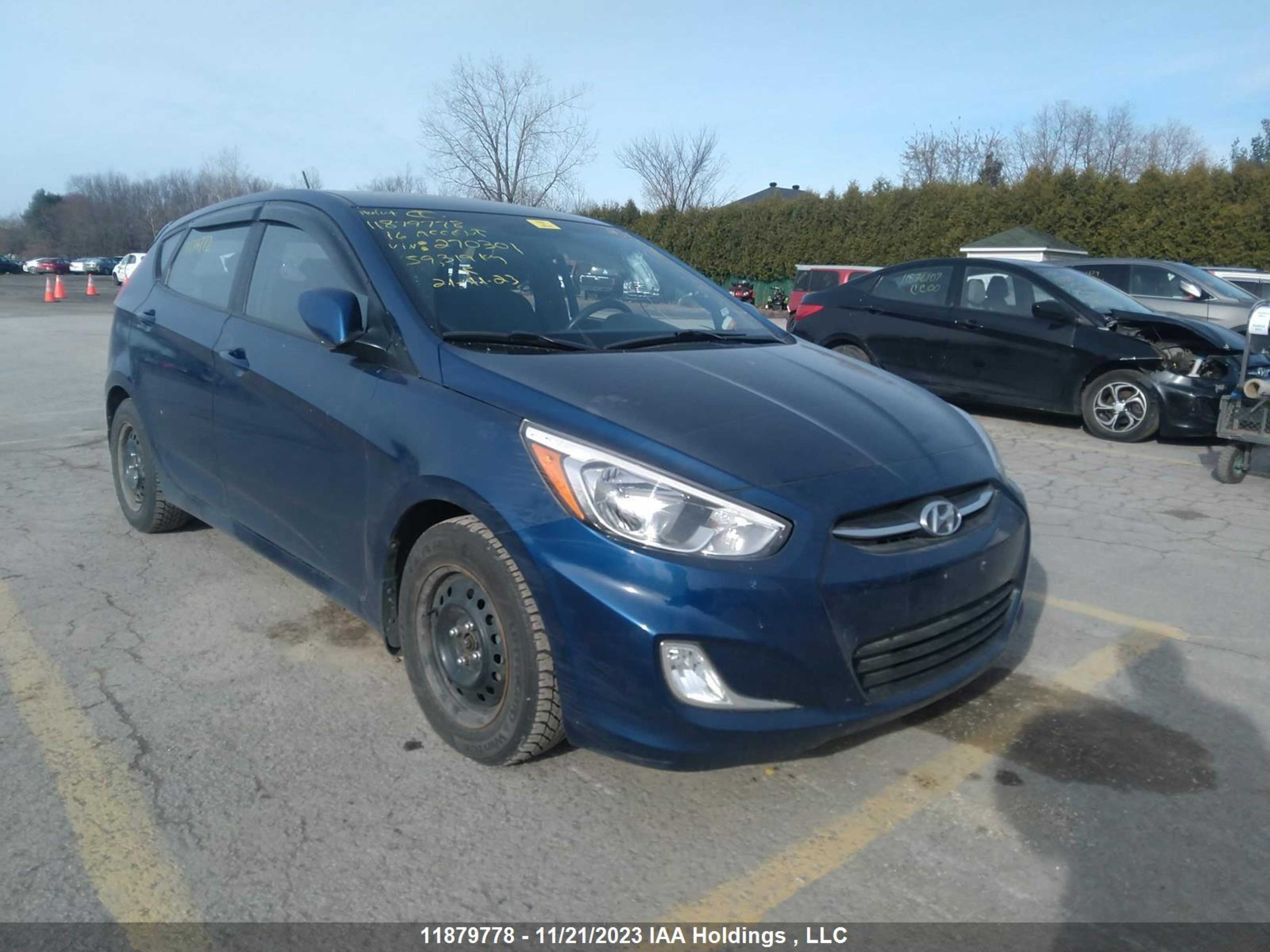 HYUNDAI ACCENT 2016 kmhct5aexgu270301