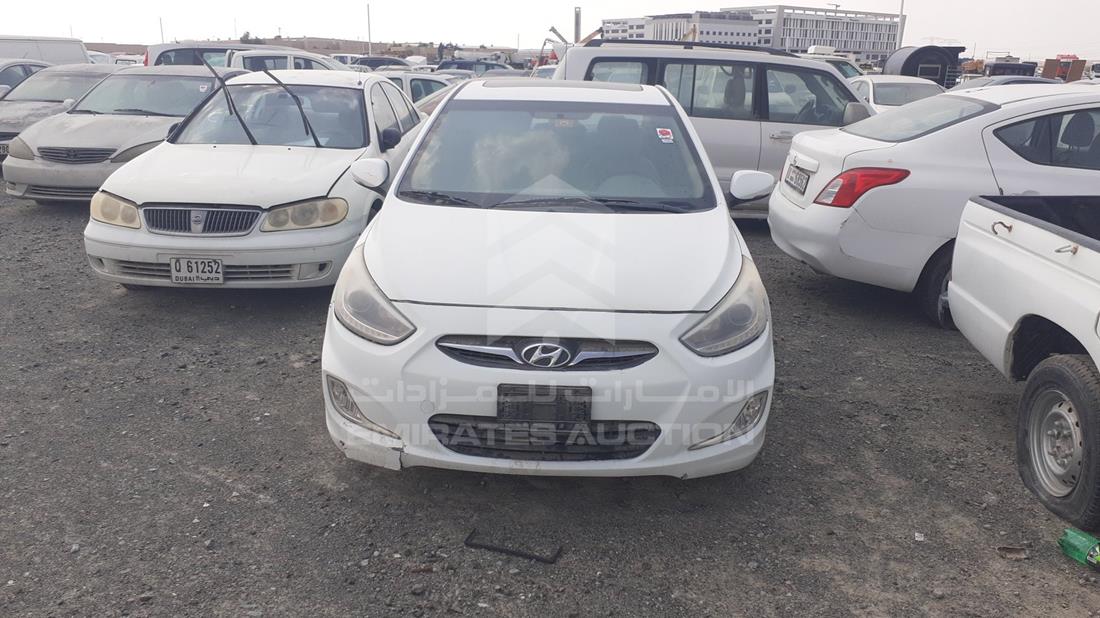 HYUNDAI ACCENT 2014 kmhcu41d3eu616586