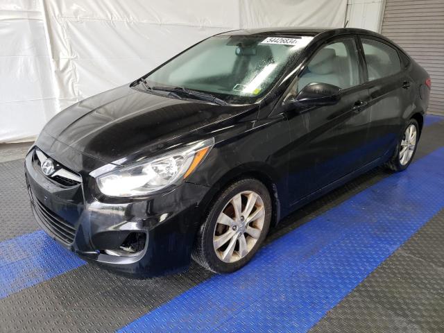 HYUNDAI ACCENT 2012 kmhcu4ae0cu129237