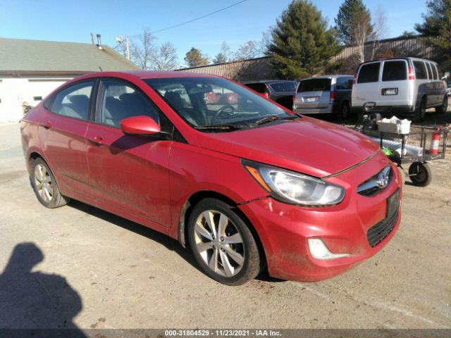 HYUNDAI ACCENT 2012 kmhcu4ae0cu129920