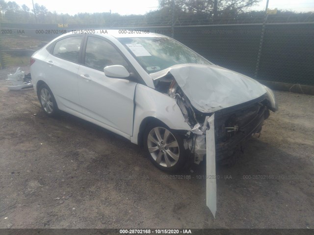 HYUNDAI ACCENT 2013 kmhcu4ae0du304913