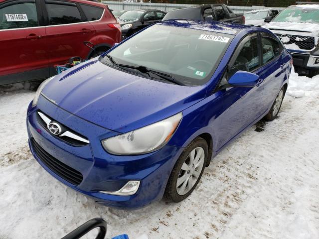 HYUNDAI ACCENT GLS 2013 kmhcu4ae0du322117