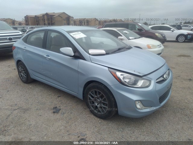 HYUNDAI ACCENT 2013 kmhcu4ae0du379210