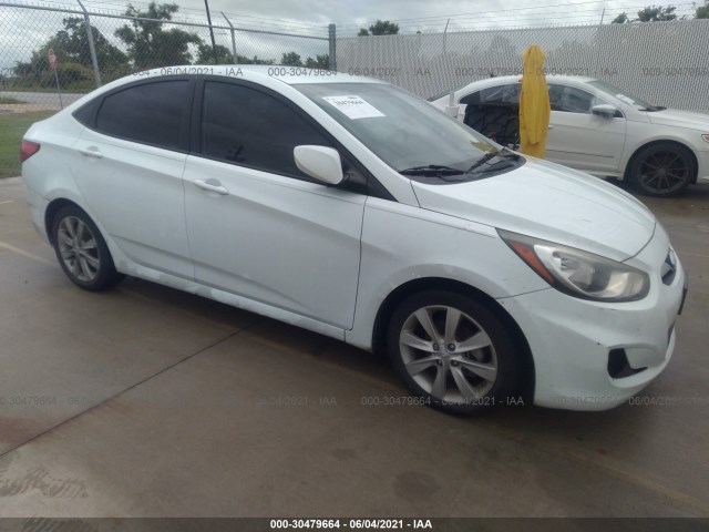 HYUNDAI ACCENT 2013 kmhcu4ae0du382110