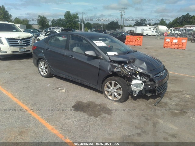 HYUNDAI ACCENT 2013 kmhcu4ae0du419270