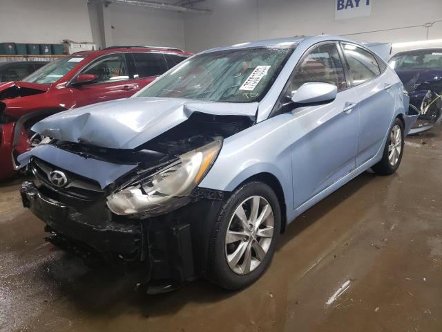 HYUNDAI ACCENT 2013 kmhcu4ae0du419401